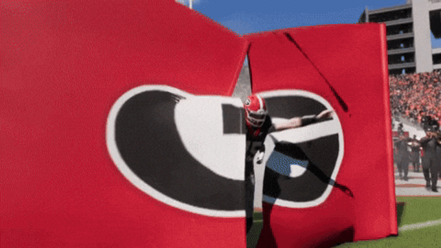 Dawgs Georgia Bulldogs Football Entrance GIF