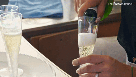 Day Drinking Champagne Wild Party GIF