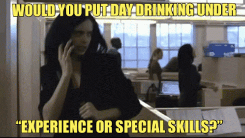 Day Drinking Krysten Ritter Phone Call GIF