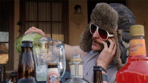 Day Drinking Pouring Alcohol GIF
