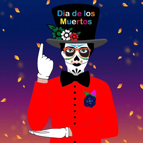 Day Of The Dead Sign Language GIF