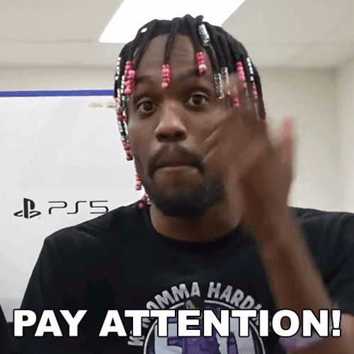 Daydrian Says Pay Attention GIF