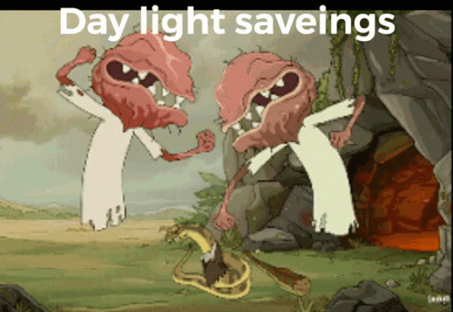 Daylight Savings Me Rick Aand Morty GIF