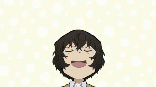 Dazai Anime Tired While Speaking GIF