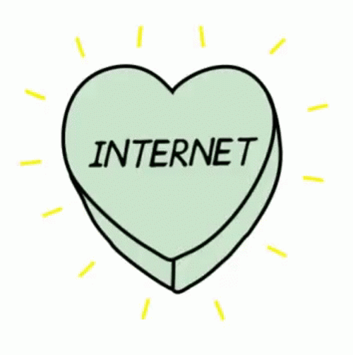 Dazzling Internet Heart GIF
