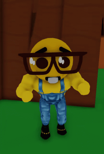 Funny Dance Moves Nerd Emoji GIF