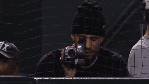 Dbacks Fan Filming The Game GIF