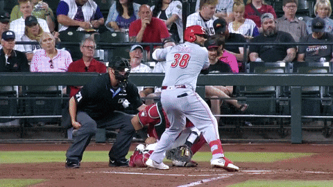 Dbacks Player Catches The Ball GIF