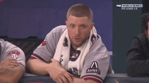 Dbacks Player Happy And Shouting Yeah GIF