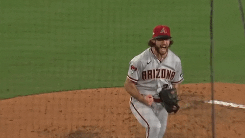 Dbacks Player Shouting Loudly GIF