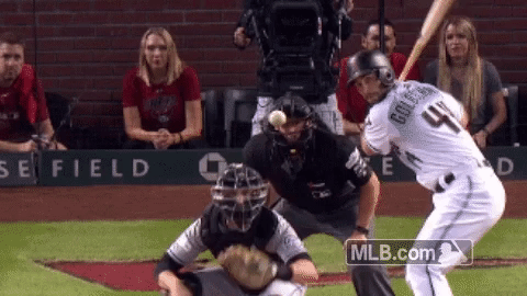 Dbacks Woman Fan Surprised GIF