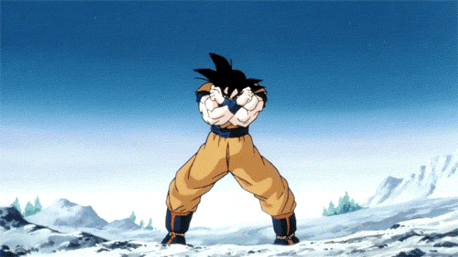 Dbz Goku Super Saiyan GIF
