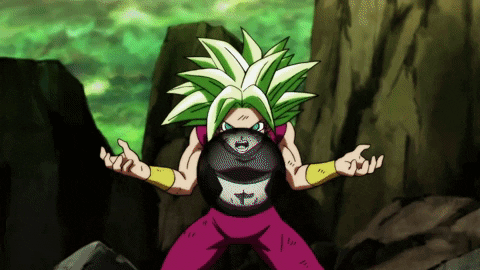 Dbz Kefla Attack GIF