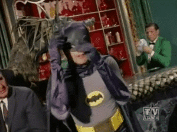 Dc Superhero Batman Costume Party Dance GIF 