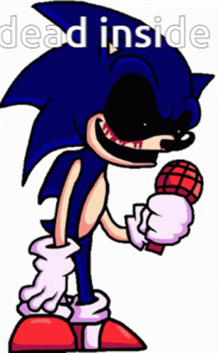 Dead Inside Angry Sonic The Hedgehog GIF