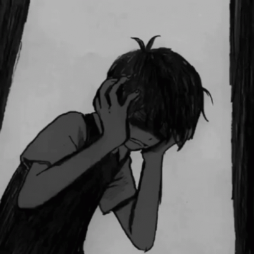 Dead Inside Omori Stressed GIF