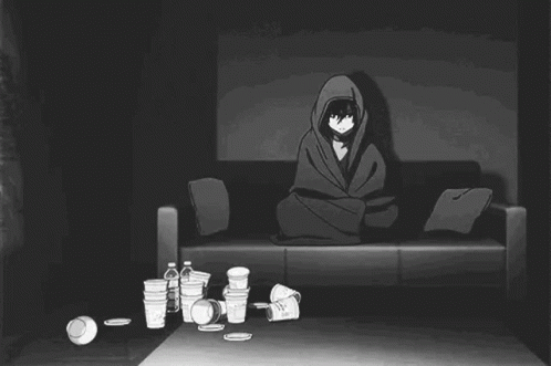 Dead Inside Sad Anime GIF
