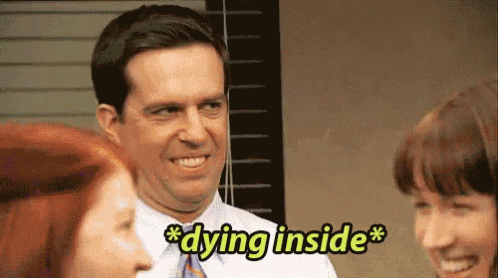 Dead Inside The Office Andy Bernard GIF
