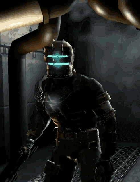 Dead Space Glowing Isaac GIF
