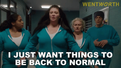 Dead To Me Back To Normal GIF