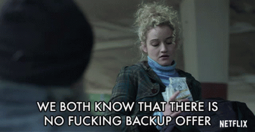 Dead To Me Back Up Offer GIF