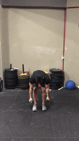 Deadlift Form Crossfit Before And After Stand GIF