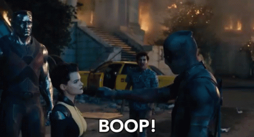 Deadpool Boop GIF
