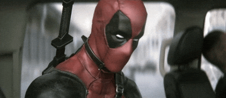 Deadpool Dance And Waive Hands GIF