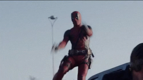 Deadpool Deal With It GIF