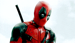 Deadpool Head Down And Slowly Dance GIF