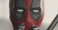 Deadpool Inhaling Fume Of Gun And Dance GIF