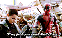 Deadpool Saying That's Fine And Dance GIF