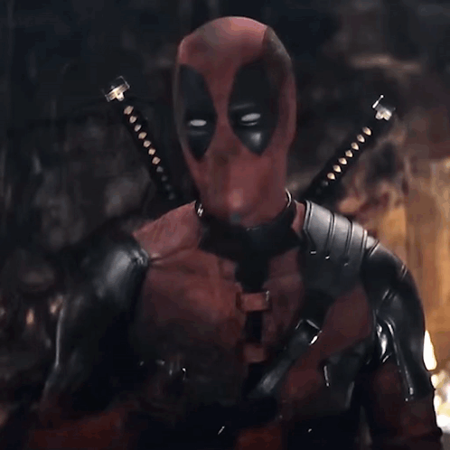 Deadpool Saying The Answer Is Yes I M In GIF