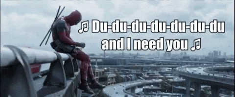 Deadpool Sing I Can't Tell You And Dance GIF