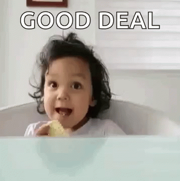 Cute Baby Deal GIF