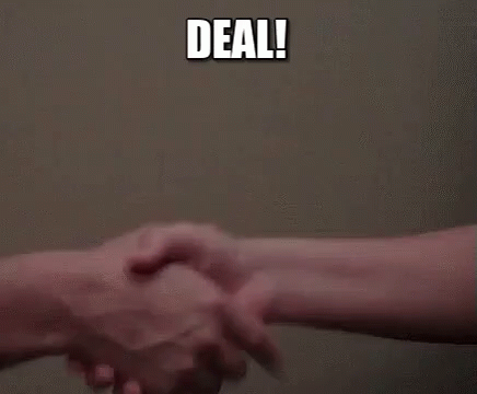 A Hand Shake Deal GIF