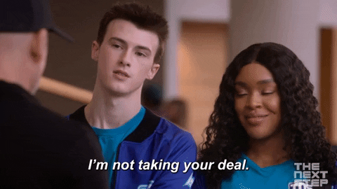 I'm Not Taking Your Deal GIF