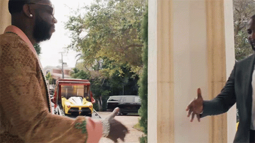 Gucci Maine Handshake Deal GIF