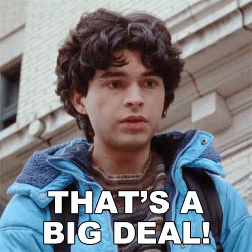 Daniel Zolghadri That's A Big Deal GIF