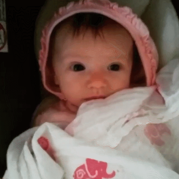 Deal With It Baby Pose GIF