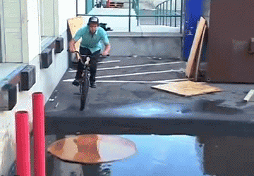 Deal With It Bike Stunt GIF
