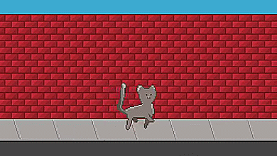 Deal With It Cat Food Confetti GIF