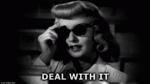 Deal With It Double Indemnity Movie GIF