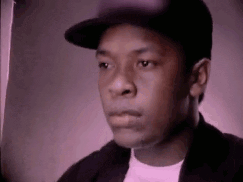 Deal With It Dr. Dre Rapper GIF