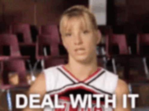 Deal With It Glee Britanny Pierce GIF