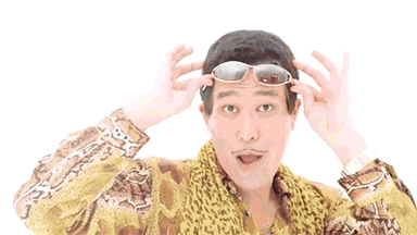 Deal With It Pikotaro Dance GIF