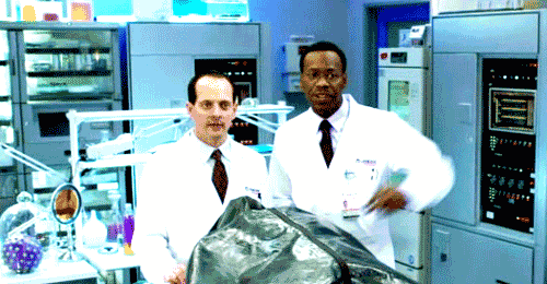 Deal With It Scientist Lab Suits GIF