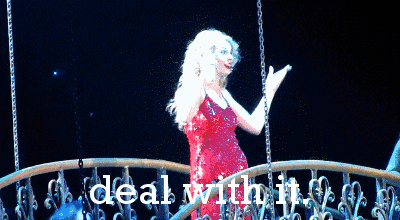 Deal With It Taylor Swift GIF