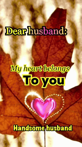 Dear Husband My Heart Belongs To You