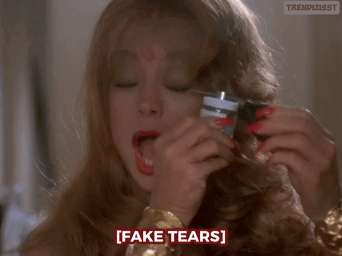 Death Becomes Her Helen Sharp Fake Tears GIF
